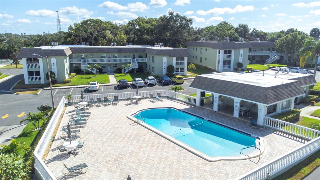 1250 South Pinellas Avenue, Unit 711 Tarpon Springs, FL 34689 - Photo 23 of 33 a view of a swimming pool with a patio
