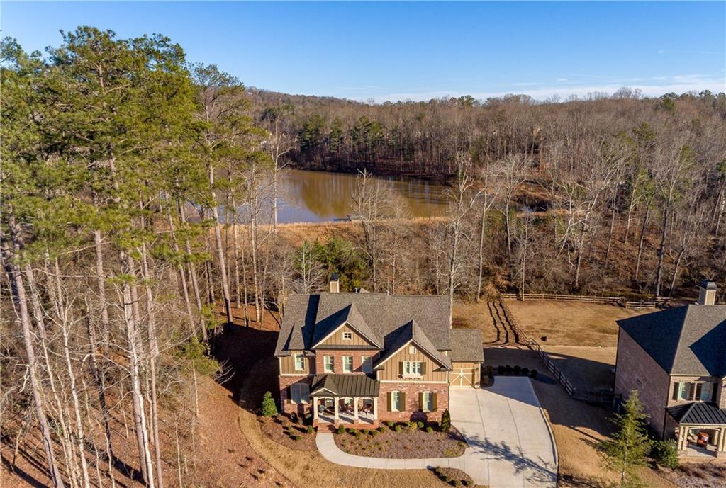 FABULOUS UPSCALE BERCHER HOMES RESALE-CERTIFIED HOME BUILDER!  .82 ACRE LOT WITH AMAZING "POND VIEW" !  SET IN GORGEOUS ENCLAVE OF 4 DISTINCTIVE HOMES IN BEAUTIFUL WEST COBB!