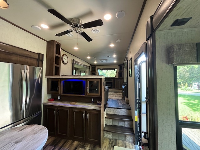 2795 East 28th Road Marseilles, IL 61341 - Photo 14 of 68 a kitchen with stainless steel appliances a refrigerator and a sink