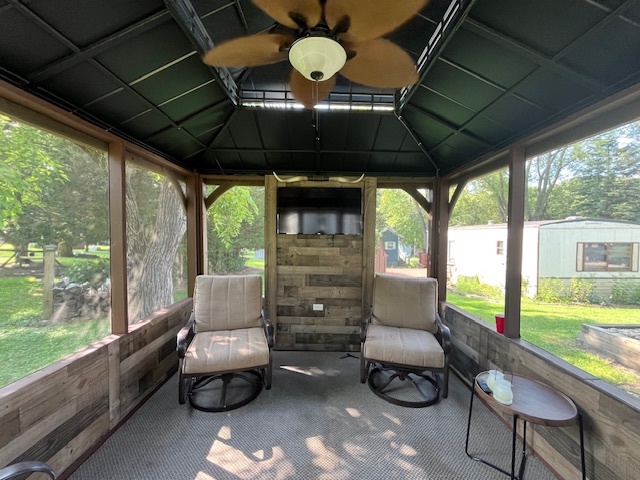 2795 East 28th Road Marseilles, IL 61341 - Photo 28 of 68 a dining room with furniture and a large window