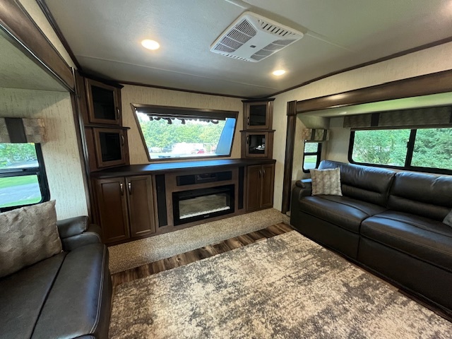 2795 East 28th Road Marseilles, IL 61341 - Photo 7 of 68 a living room with furniture and a flat screen tv