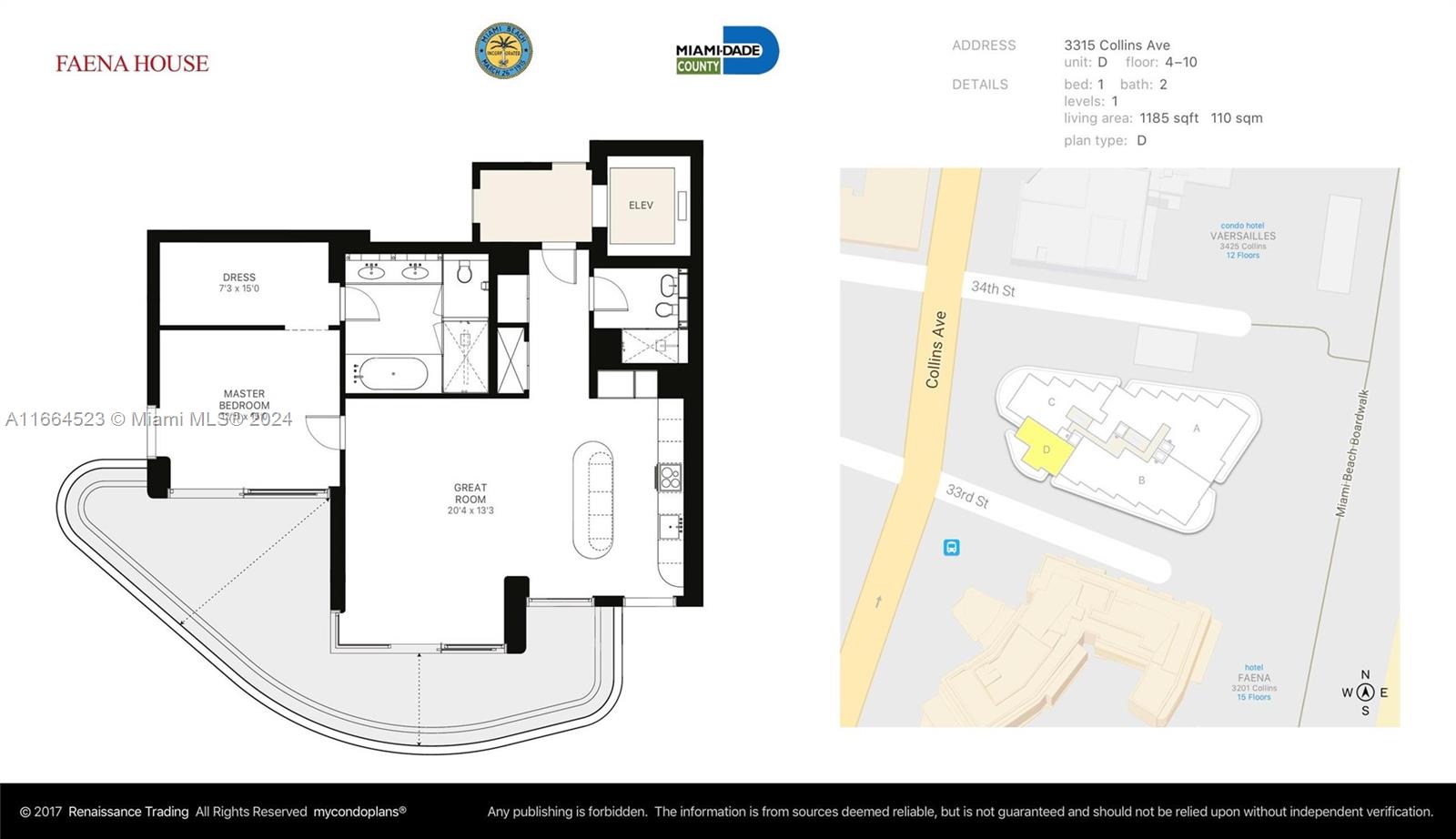 3315 Collins Avenue, Unit 5D Miami Beach, FL 33140 - Photo 34 of 34