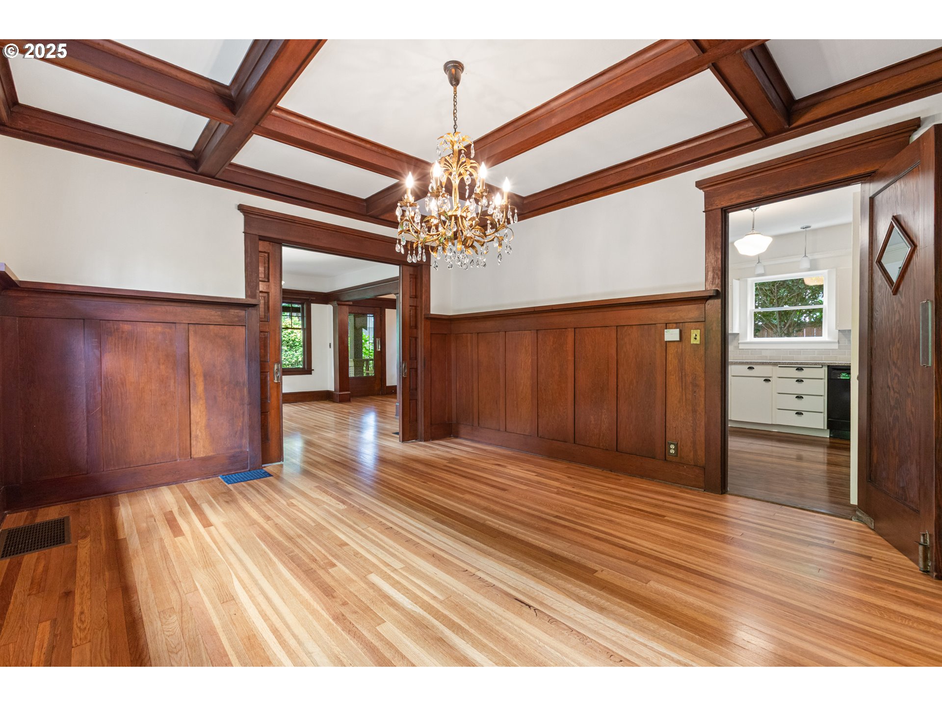 2404 Northeast 47th Avenue Portland, OR 97213 - Photo 13 of 35 a view of an entryway with a chandelier
