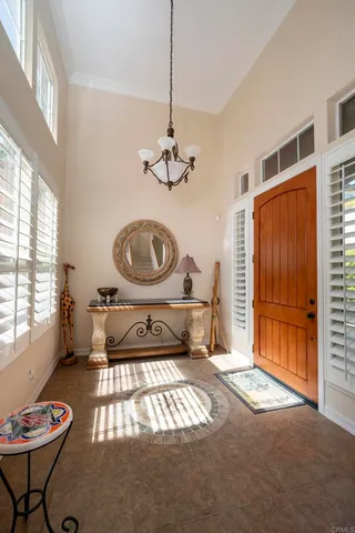 a room with furniture and window