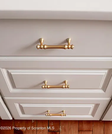 a close view of closet