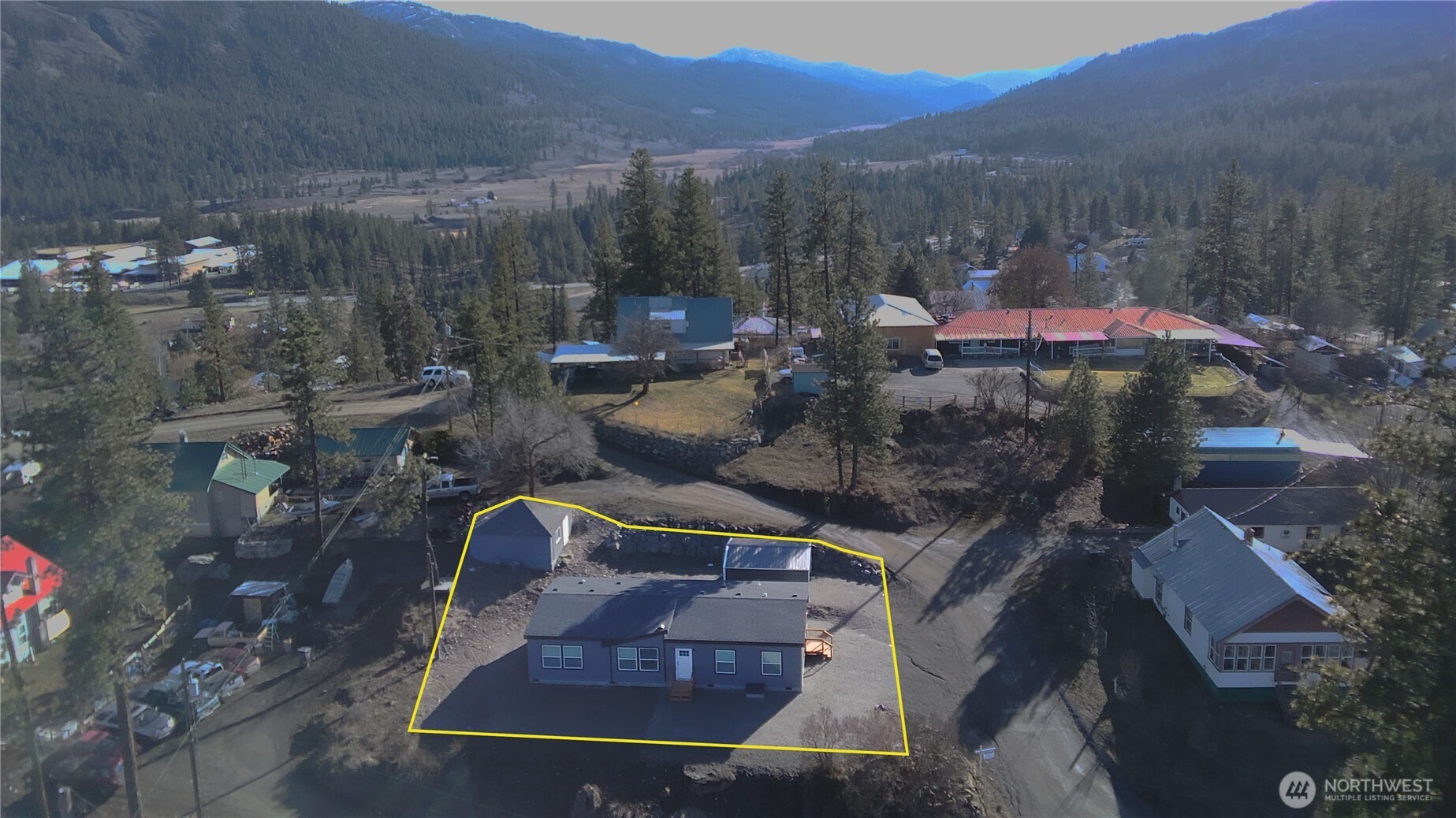 720 South Jefferson Street Republic, WA 99166 - Photo 4 of 27 a view of city from balcony