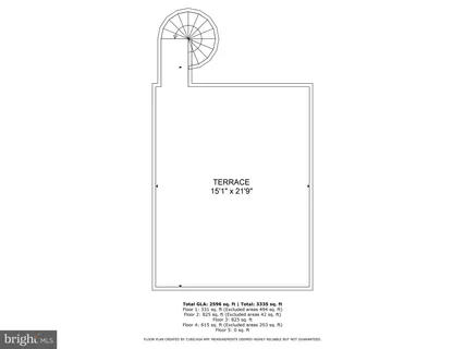 a picture of a room with a floor plan