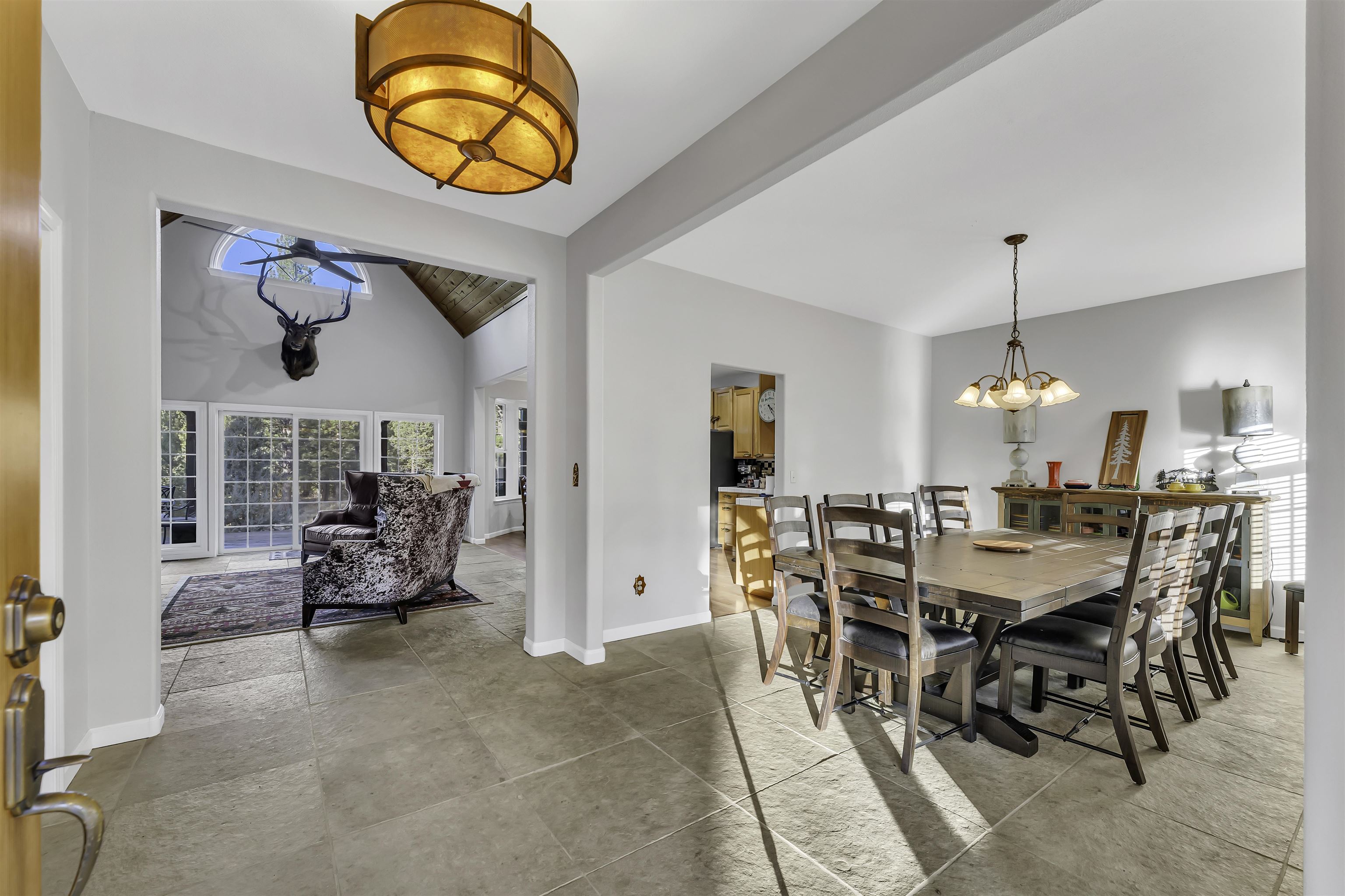 1341 Valley Ranch Drive Clio, CA 96106 - Photo 9 of 50 a view of a dining room with furniture window and outside view
