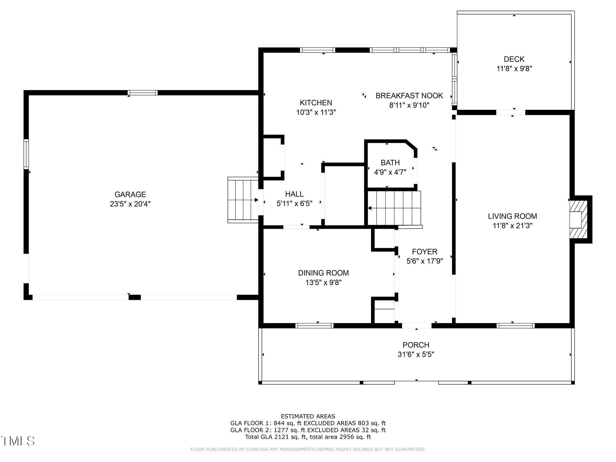 4945 Saulsridge Road Raleigh, NC 27603 - Photo 21 of 22 Sauls ridge floorplan 1