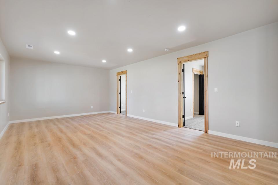 535 Day Road Weiser, ID 83672 - Photo 4 of 44 Unfurnished room with recessed lighting and light wood finished floors