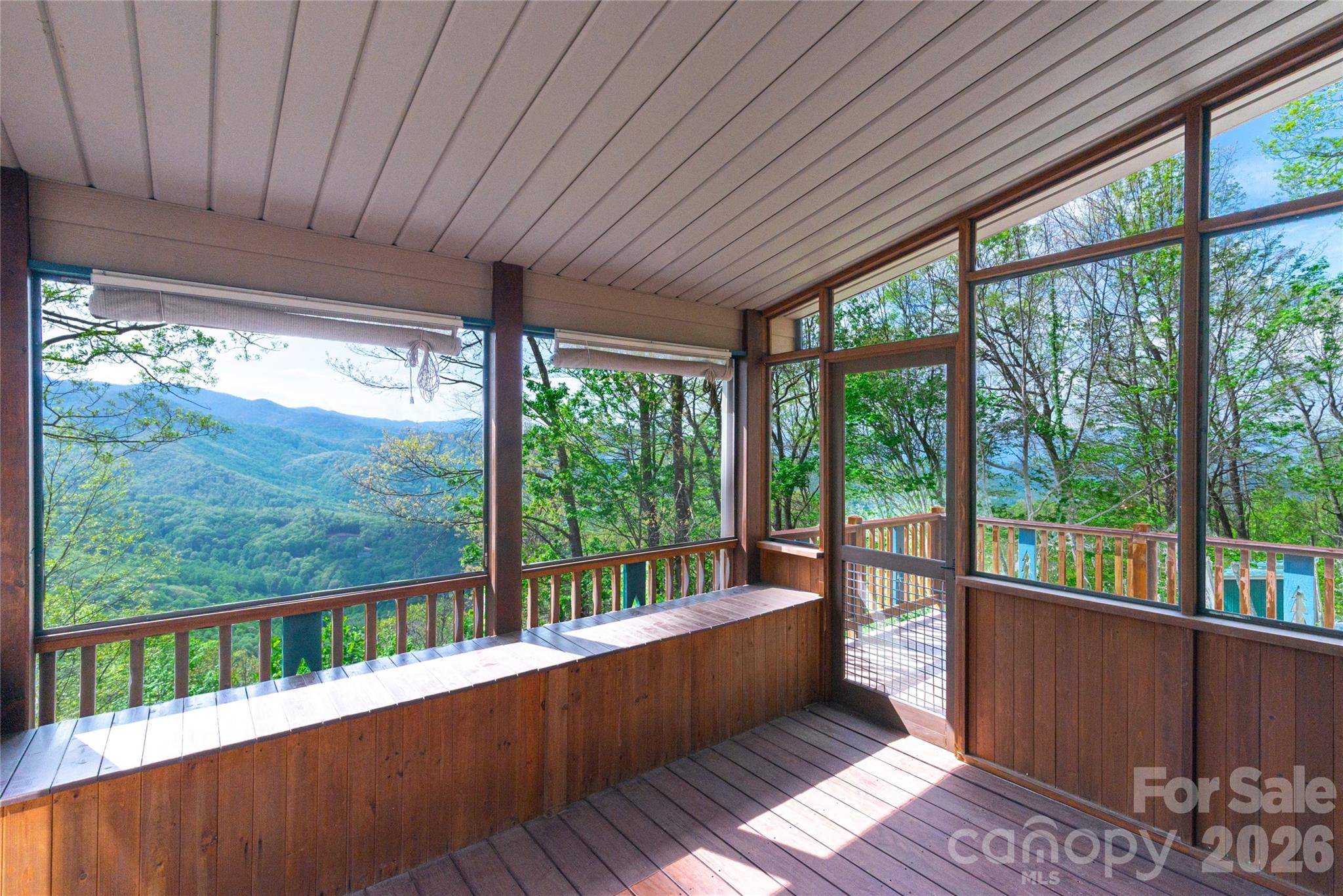 1602 Forest Run Road Whittier, NC 28789 - Photo 33 of 42 a view of a room with a large window