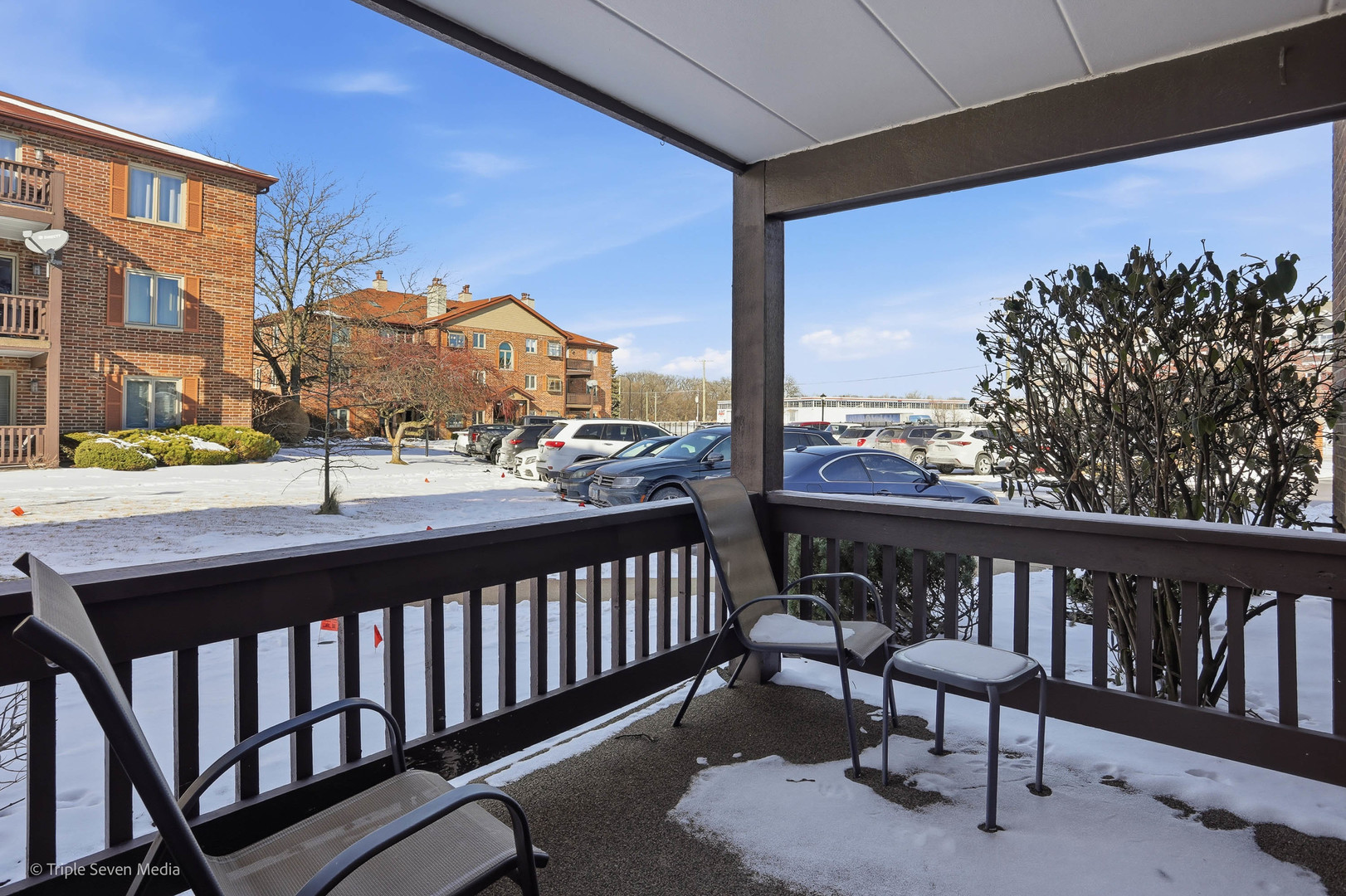 17236 Ridgeland Avenue, Unit 412 Tinley Park, IL 60477 - Photo 5 of 23 a view of a street from a balcony