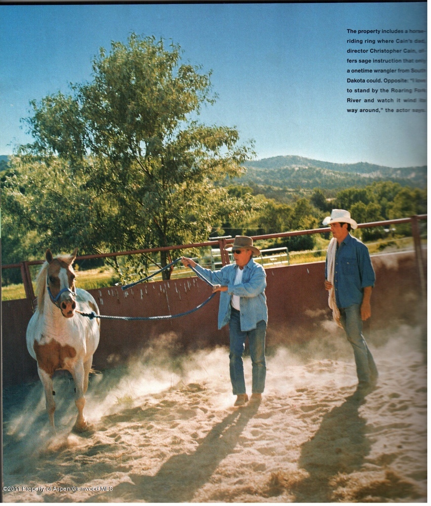 1207 Hooks Spur Road Basalt, CO 81621 - Photo 22 of 23 Owner Dean Cain and Father Chris Cain