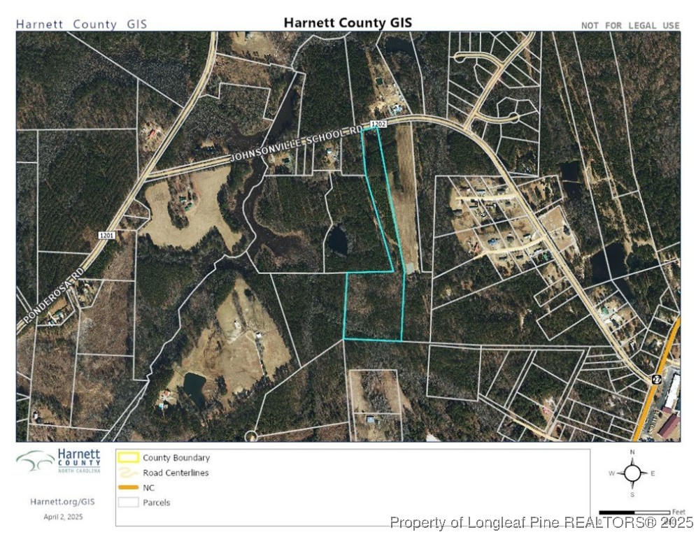 Johnsonville School Road Cameron, NC 28326 - Photo 4 of 19 GIS aerial view