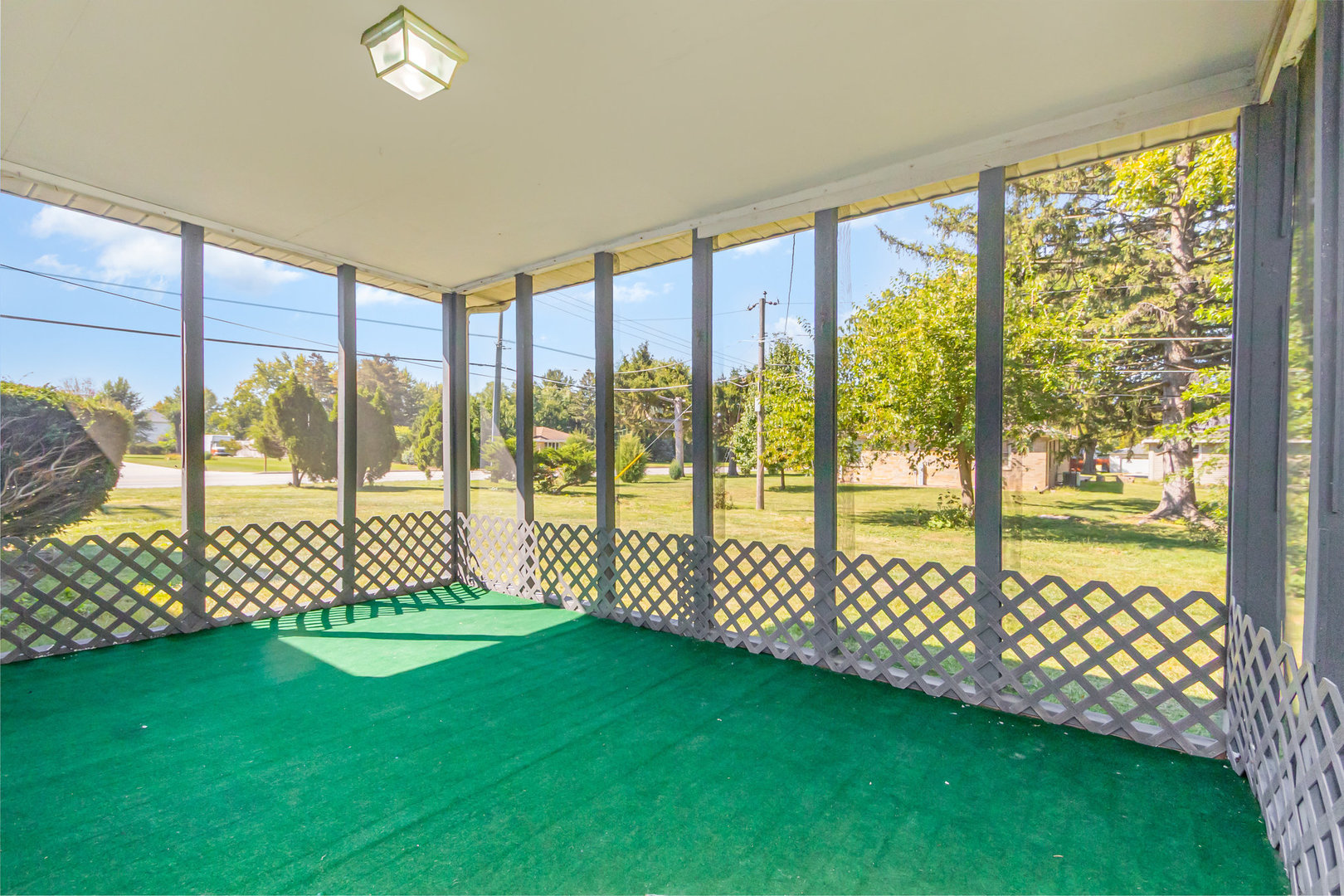 2535 Caton Farm Road Joliet, IL 60435 - Photo 21 of 25 a view of a yard from a living room