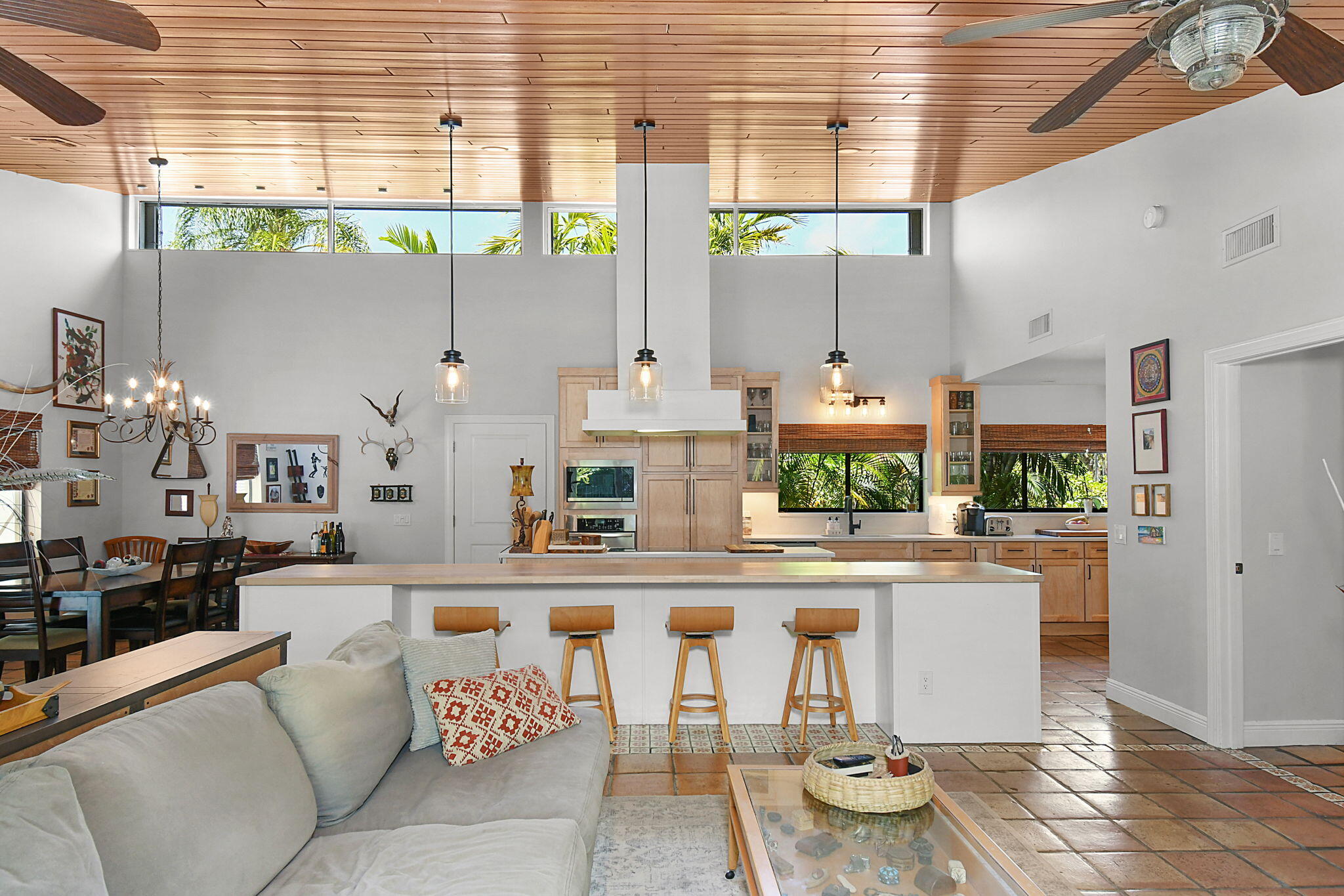 1 Riverview Drive Stuart, FL 34996 - Photo 21 of 70 View of Kitchen from Rear of Home