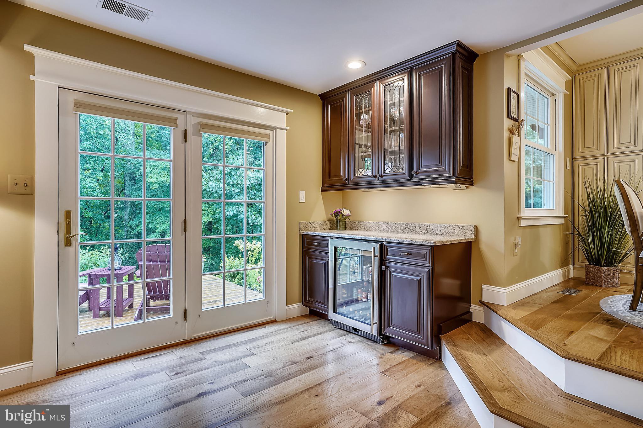 4522 Gilbertson Road Fairfax, VA 22032 - Photo 16 of 65 Dry bar with beverage cooler for entertaining.