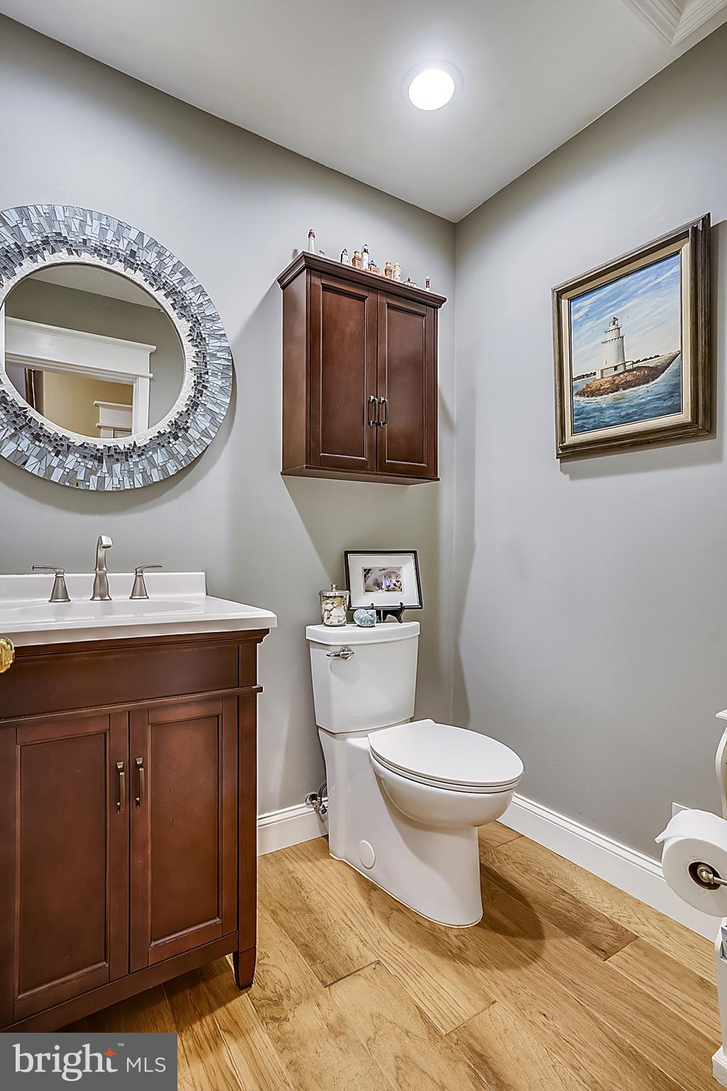 4522 Gilbertson Road Fairfax, VA 22032 - Photo 18 of 65 Powder room on main level.