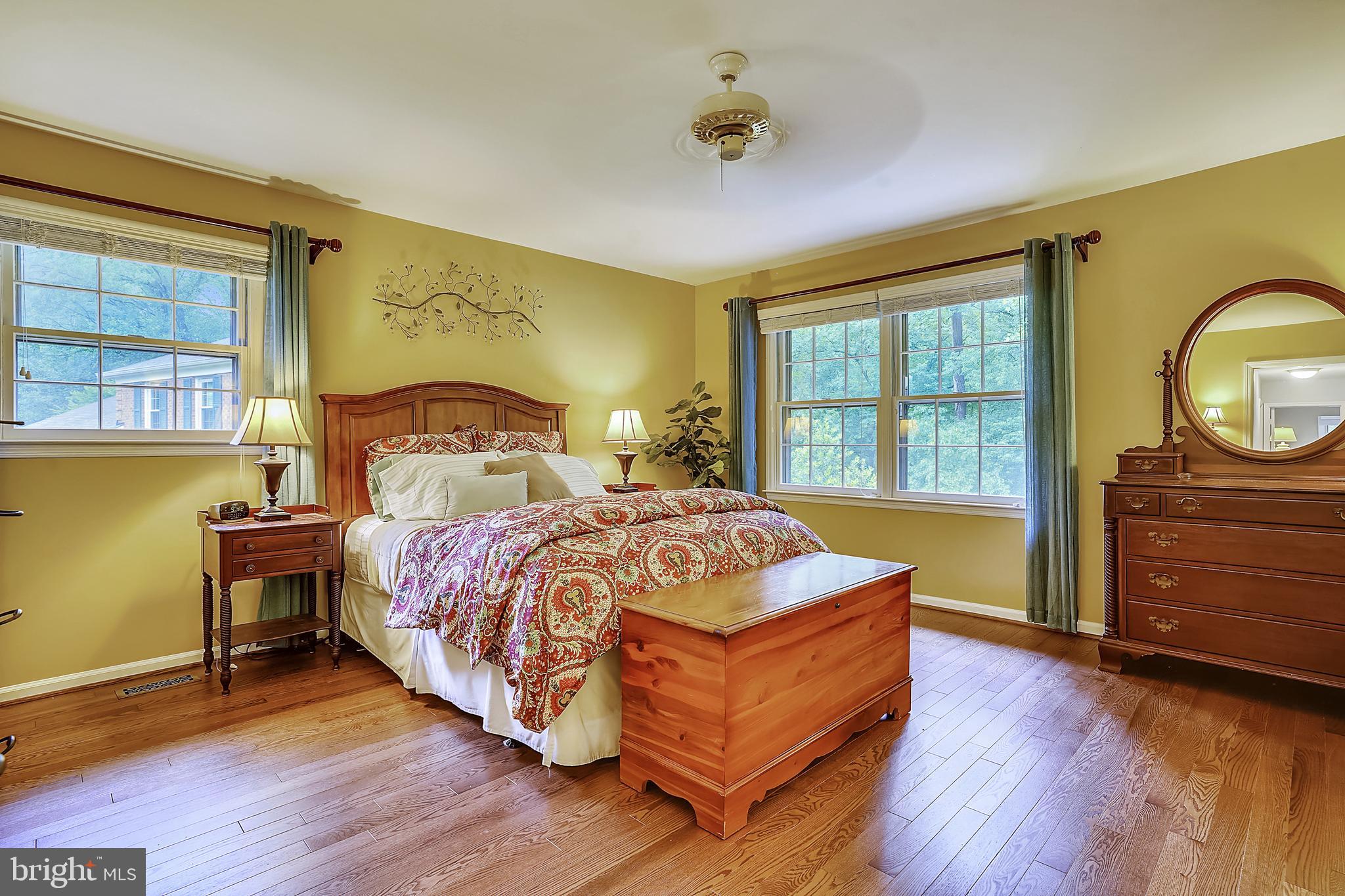 4522 Gilbertson Road Fairfax, VA 22032 - Photo 19 of 65 Primary bedroom with view of parkland.