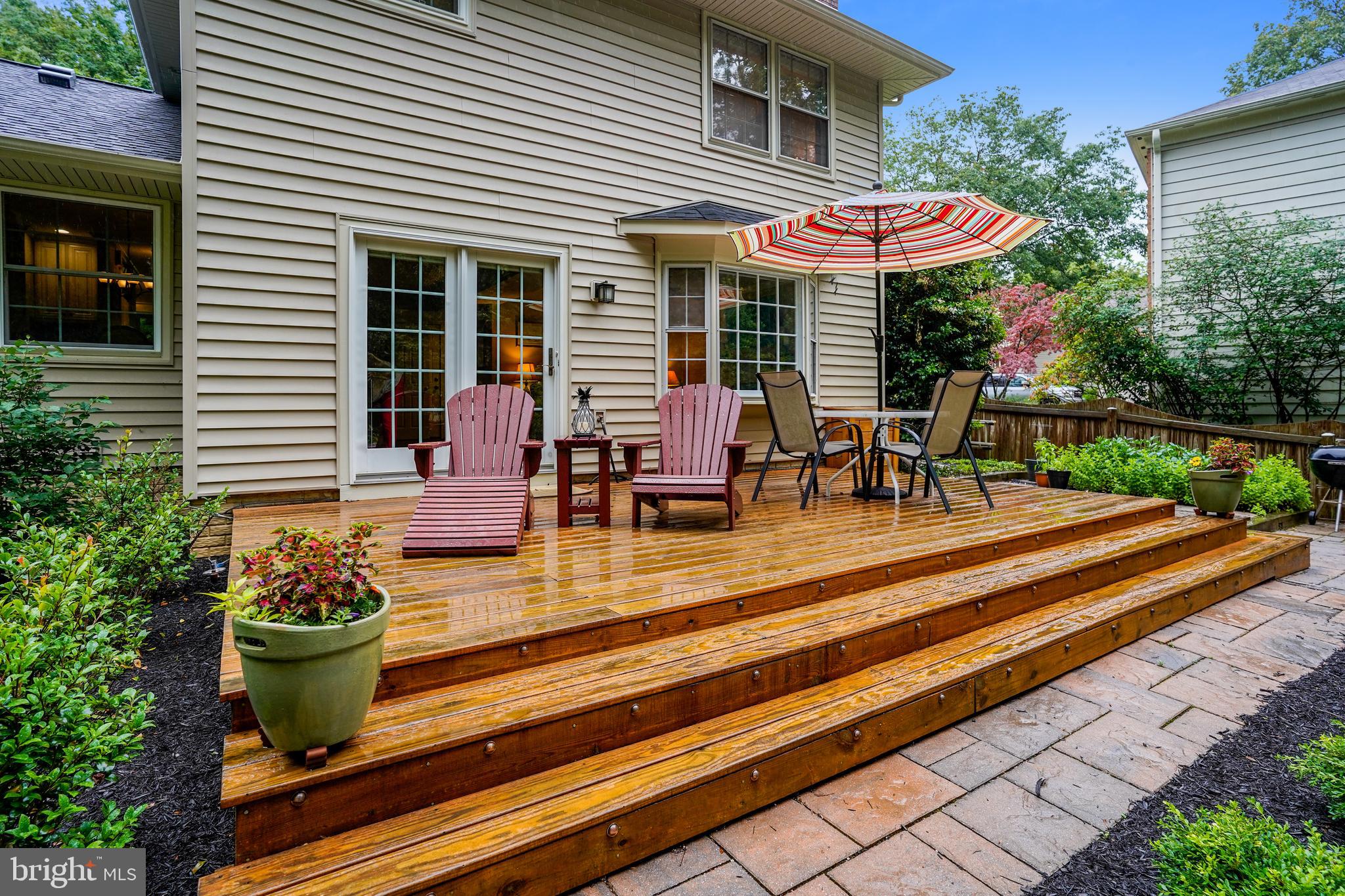 4522 Gilbertson Road Fairfax, VA 22032 - Photo 41 of 65 Deck expands your living space.