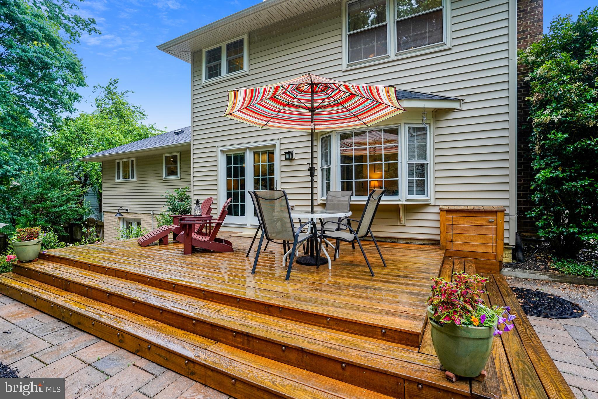 4522 Gilbertson Road Fairfax, VA 22032 - Photo 42 of 65 Enjoy alfresco dining on your deck.