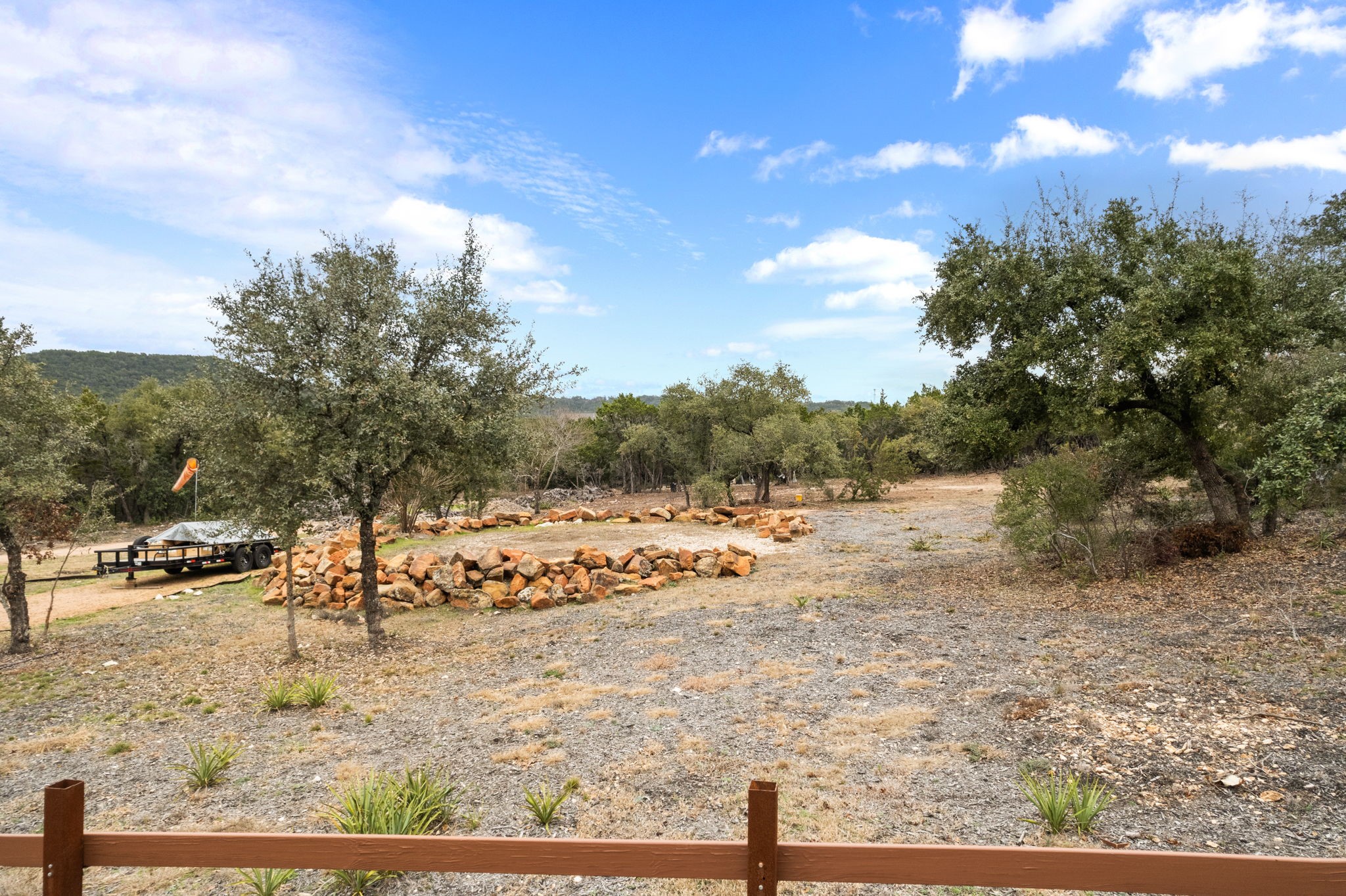 15902 Booth Circle Volente, TX 78641 - Photo 5 of 39 a view of a yard with snow on the road