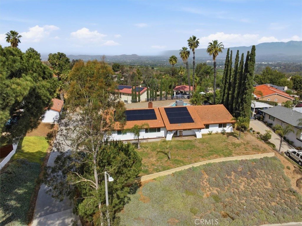 15745 Saddleback Road Riverside, CA 92506 - Photo 13 of 42 Aerial Front Property View