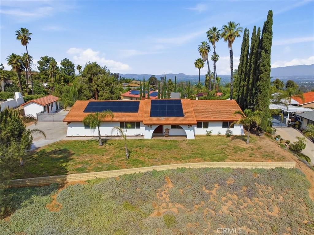 15745 Saddleback Road Riverside, CA 92506 - Photo 14 of 42 Aerial Front Property View
