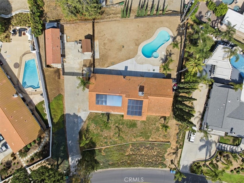 15745 Saddleback Road Riverside, CA 92506 - Photo 3 of 42 Aerial Overhead Property View
