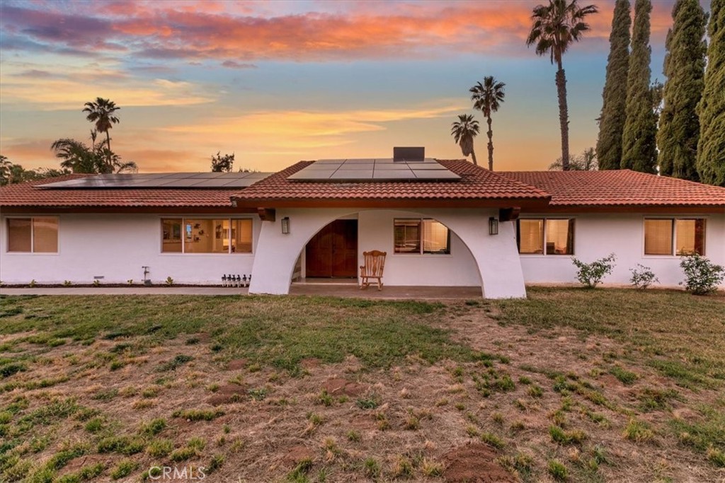15745 Saddleback Road Riverside, CA 92506 - Photo 4 of 42 Front of Main Home at Twilight