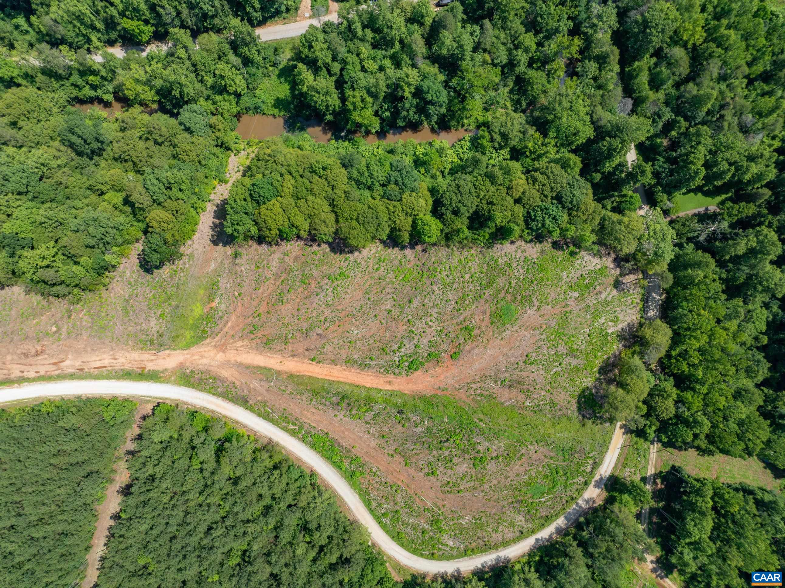 Hunting Lodge Road Schuyler, VA 22969 - Photo 36 of 66 an aerial view of a residential houses with outdoor space and trees