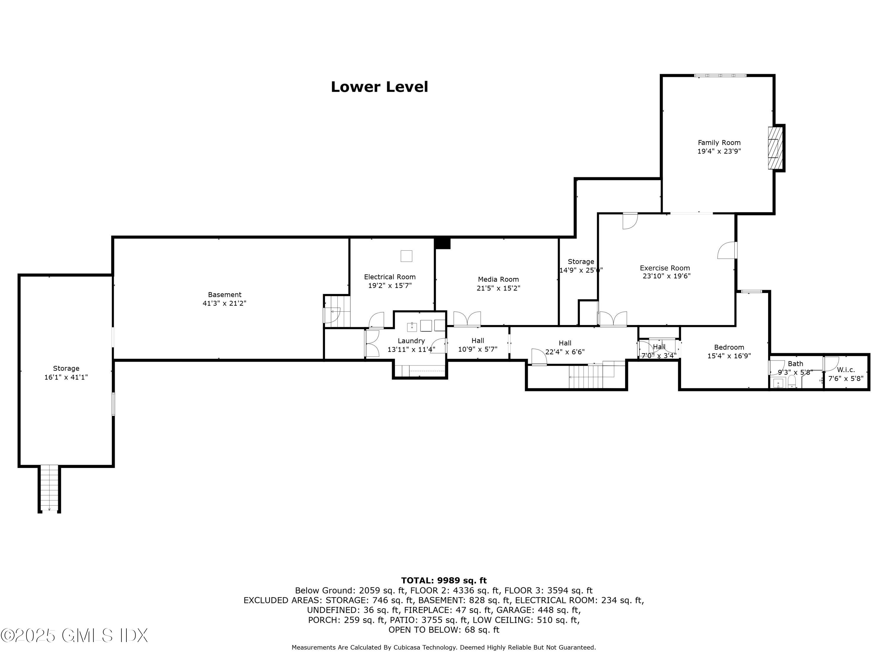 88 Cedar Cliff Road Riverside, CT 06878 - Photo 33 of 36 Lower Level - Main House