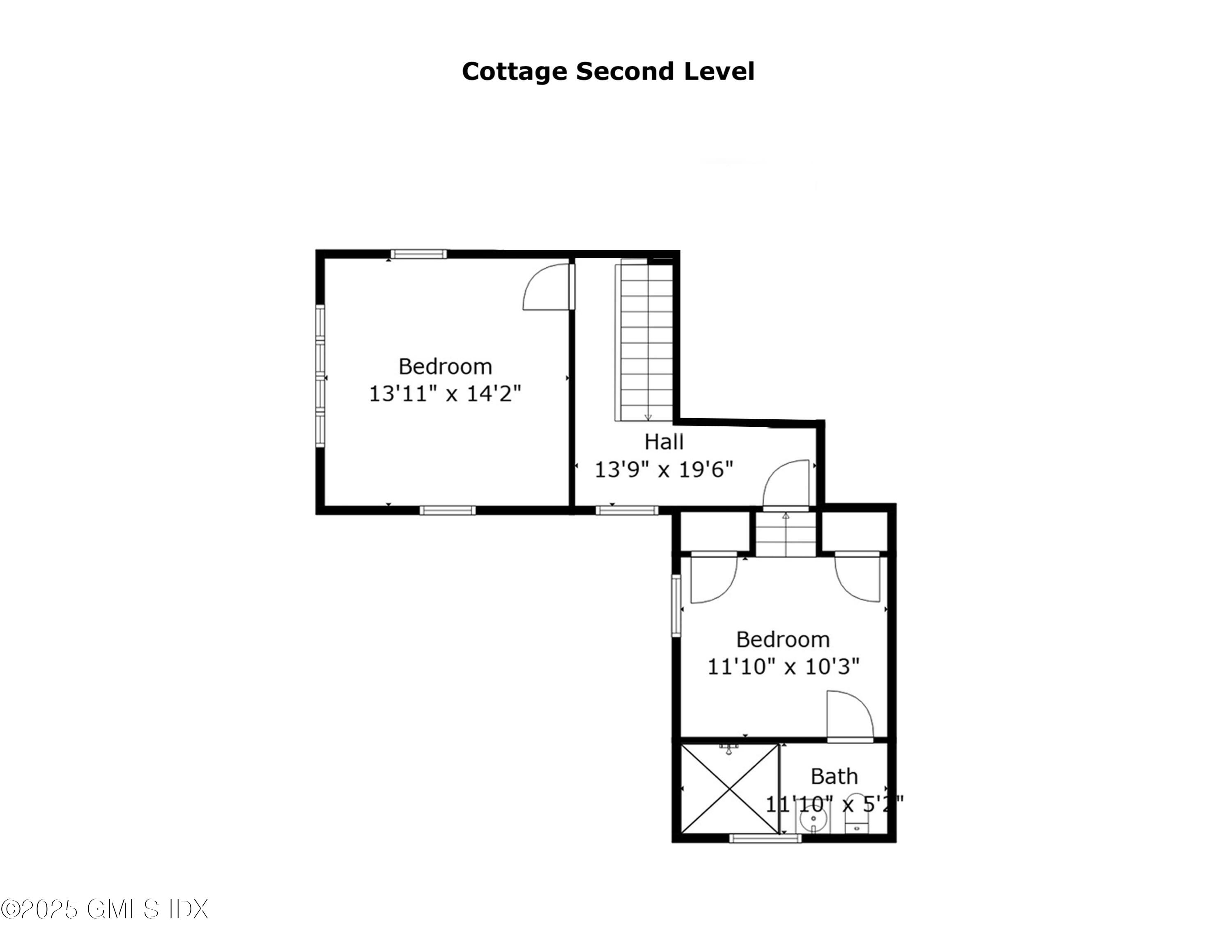 88 Cedar Cliff Road Riverside, CT 06878 - Photo 35 of 36 Second Level - Cottage