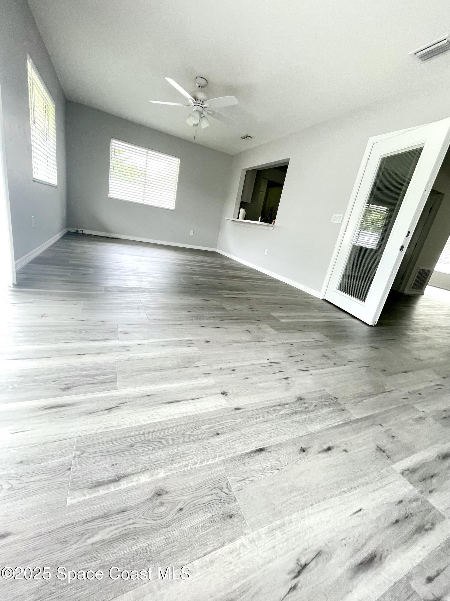 1186 Galty Circle Northeast, Unit 6 Palm Bay, FL 32905 - Photo 10 of 26 a view of an empty room