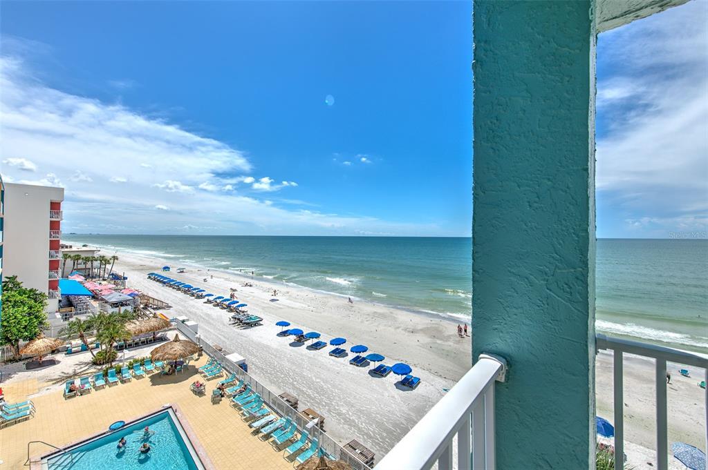 17200 Gulf Boulevard, Unit 401 North Redington Beach, FL 33708 - Photo 32 of 56 a view of an ocean from a balcony