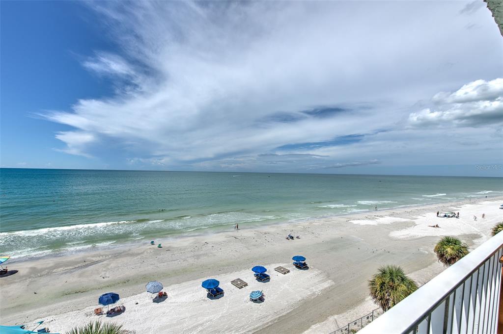 17200 Gulf Boulevard, Unit 401 North Redington Beach, FL 33708 - Photo 35 of 56 a view of an ocean from a balcony