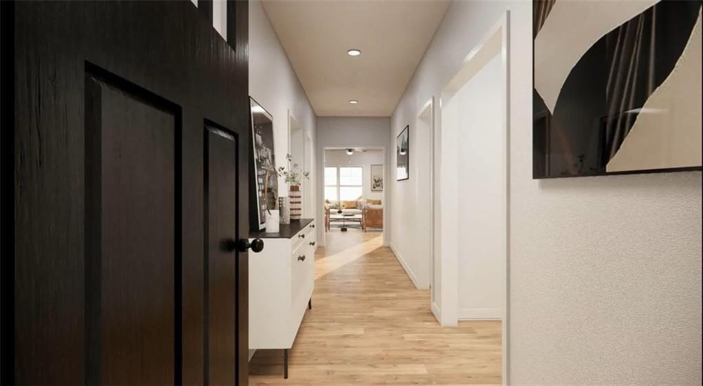 42 Dogwood Street Northeast Rome, GA 30161 - Photo 3 of 34 a view of a hallway with a livingroom and furniture