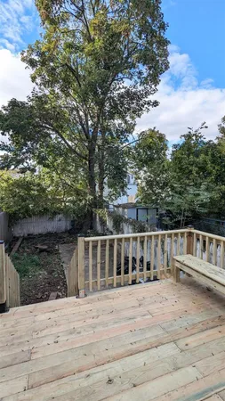 a view of a house with a balcony
