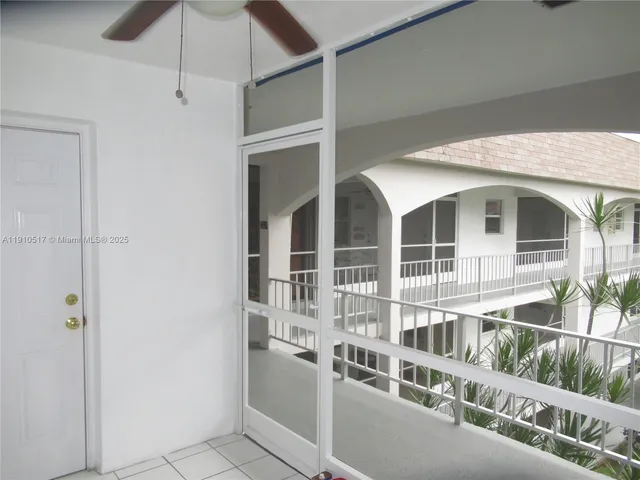 a view of an house balcony