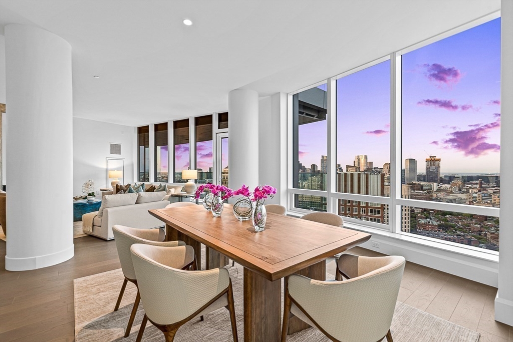 40 Trinity Place, Unit PH35D Boston, MA 02116 - Photo 16 of 40 a view of a dining room with furniture window and outside view