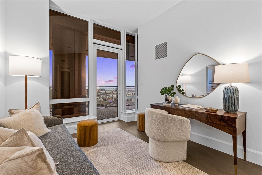 40 Trinity Place, Unit PH35D Boston, MA 02116 - Photo 32 of 40 a living room with furniture