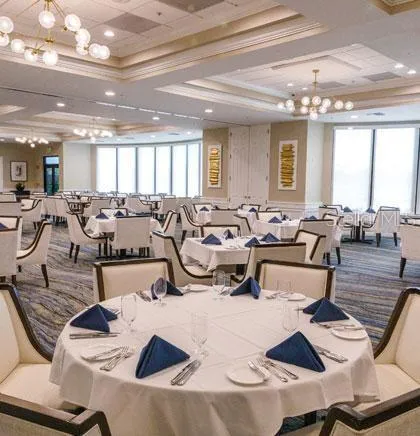 an aerial view of residential house with outdoor space and lake view