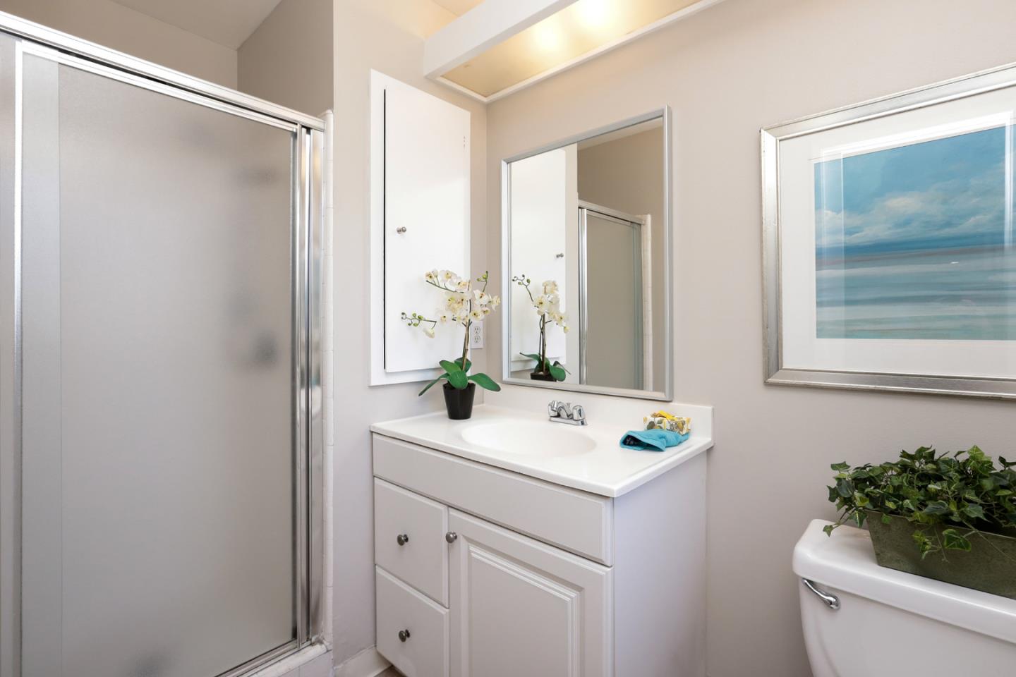 979 West Homestead Road Sunnyvale, CA 94087 - Photo 16 of 16 a bathroom with a sink and a mirror