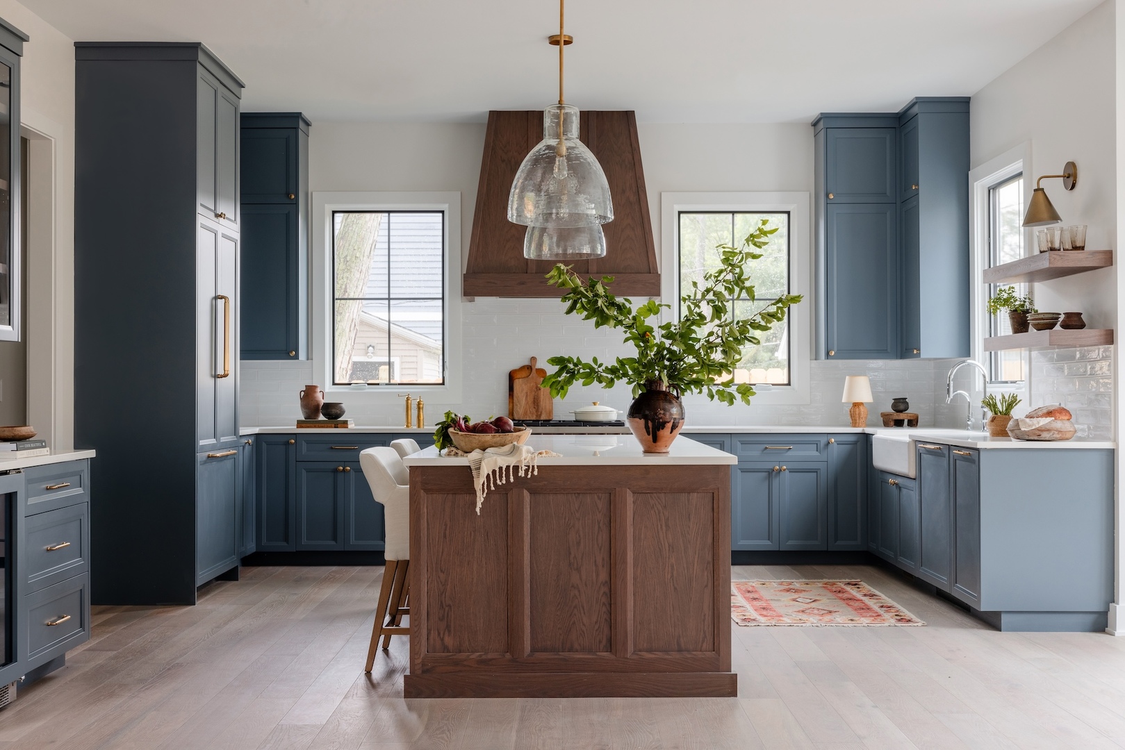 905 North Webster Street Naperville, IL 60563 - Photo 5 of 13 a kitchen with a chandelier sink stove and refrigerator