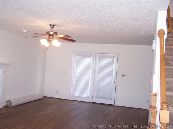 wooden floor in an empty room