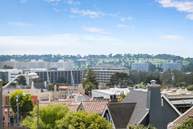 a house view with a backyard space