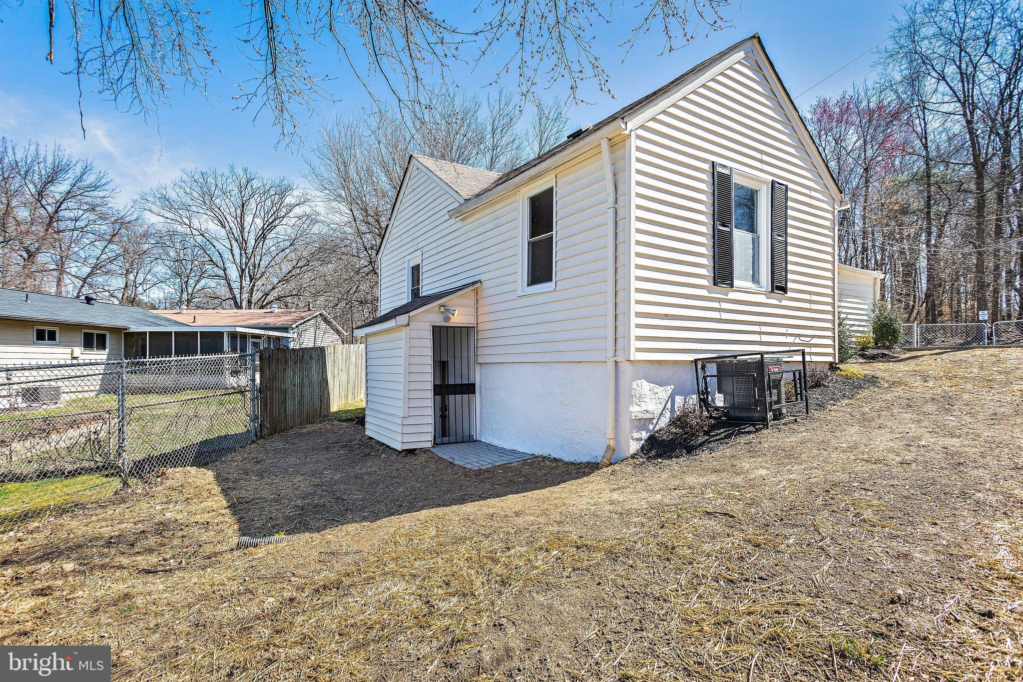 6510 Blacklog Street Capitol Heights, MD 20743 - Photo 54 of 63 Corner view of backyard (Basement Entry