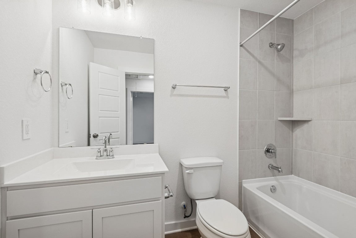 540 Flower Reed Court Magnolia, TX 77354 - Photo 31 of 45 a bathroom with a sink toilet and shower