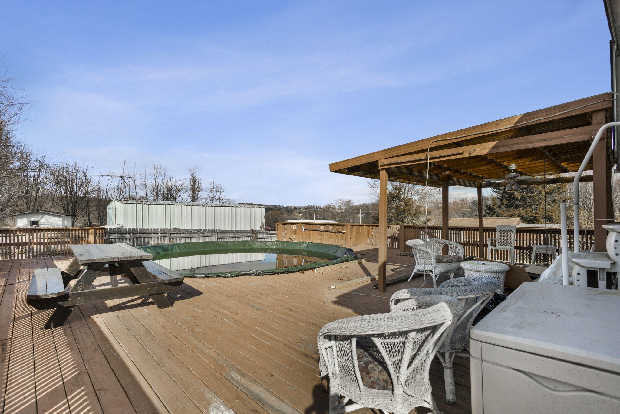 257 Berry Ridge Road Jonesborough, TN 37659 - Photo 6 of 28 Back Deck/Pool