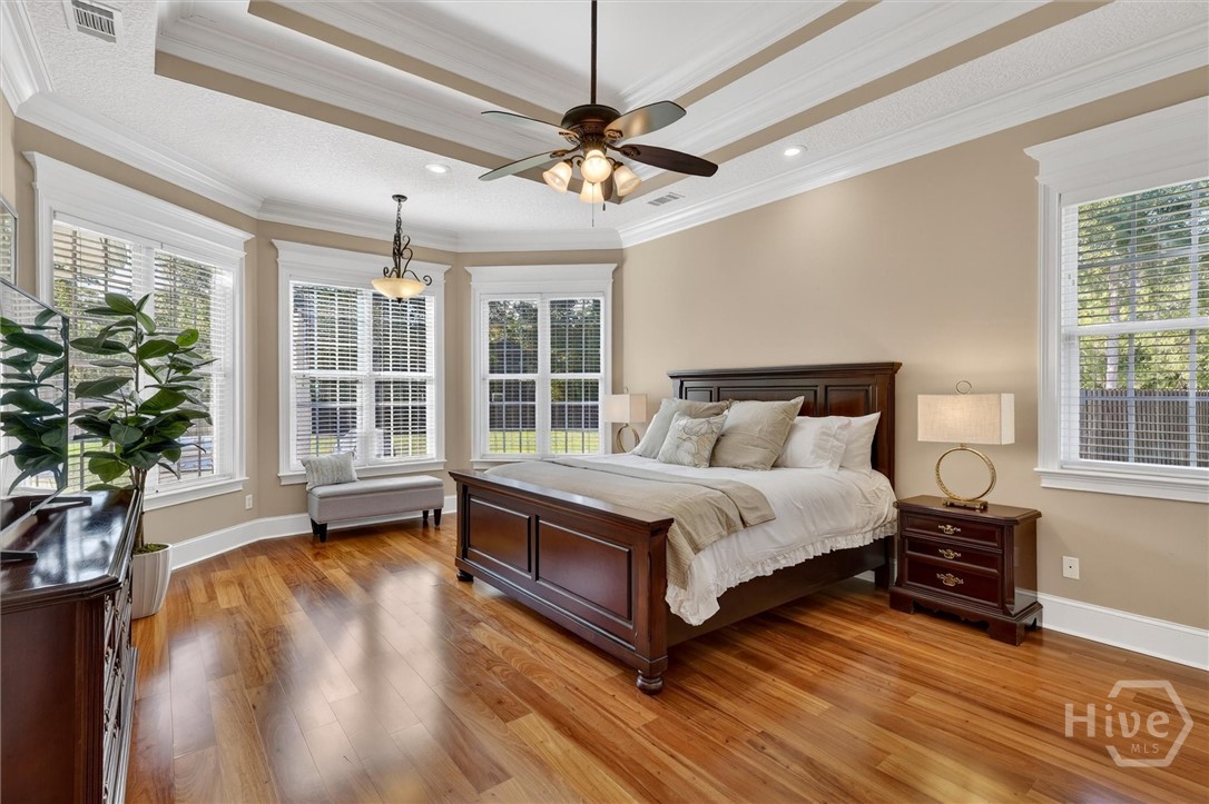 197 Cubbedge Drive Rincon, GA 31326 - Photo 11 of 43 Primary Suite with double tray ceiling